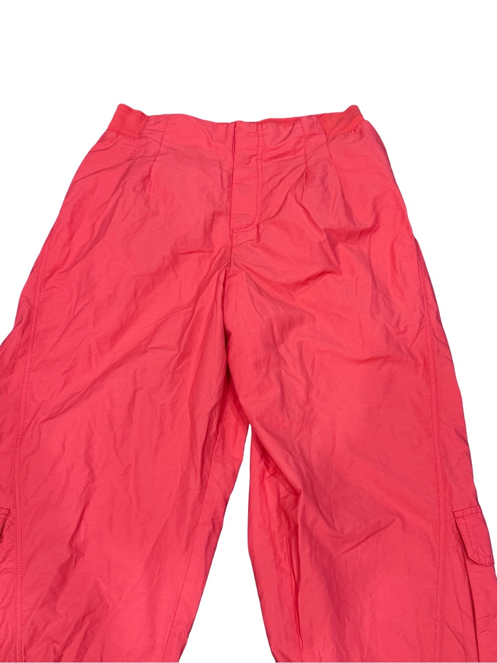 ⚡️ Free People Movement Mesmerize Me Cargo Pants Cherry Crush Size XL - Picture 6 of 16